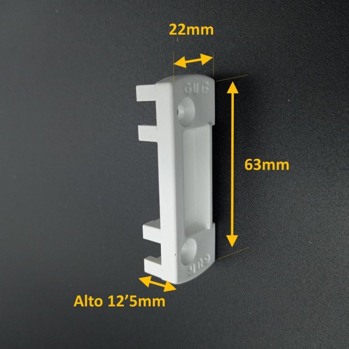 Pieza cierre puerta entrada simple - Recambios mobil homes - MundoMobilHome