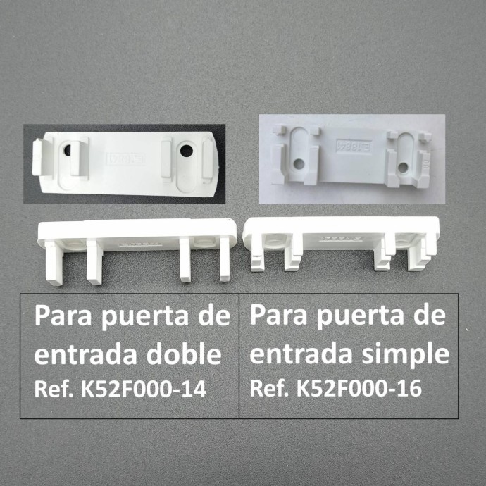 Pieza cierre puerta entrada simple - Recambios mobil homes - MundoMobilHome