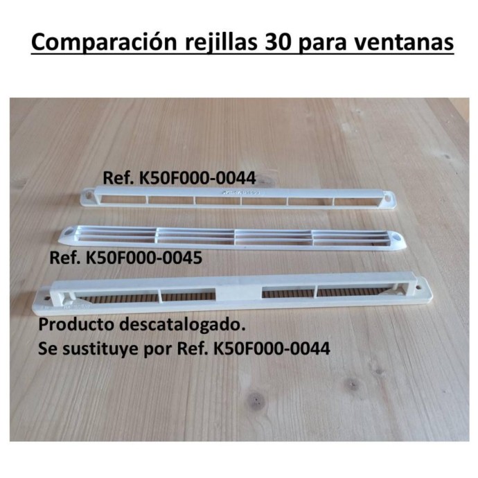 Rejilla ventana 30 - Recambios mobil homes- MundoMobilHome