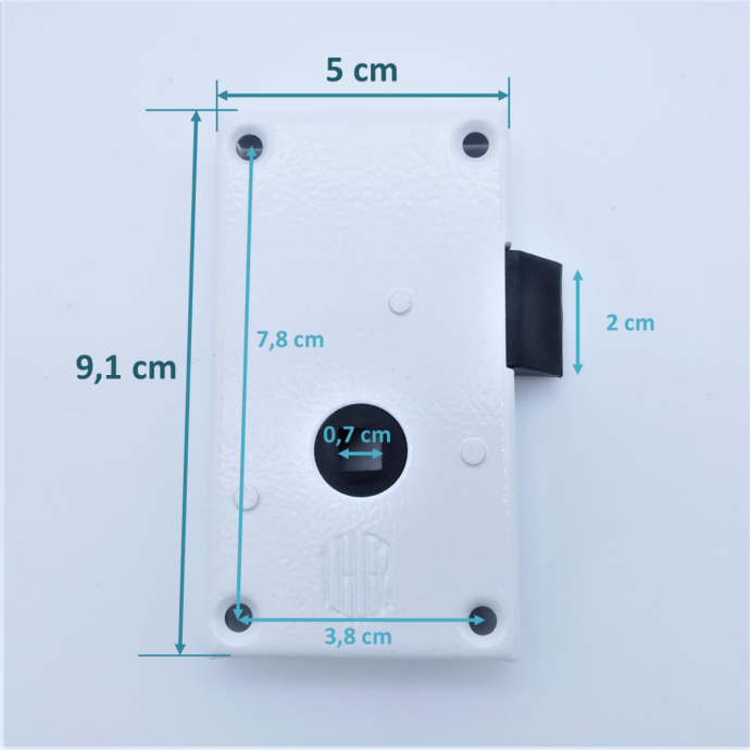 Cerradura puerta interior mobil home - MundoMobilHome